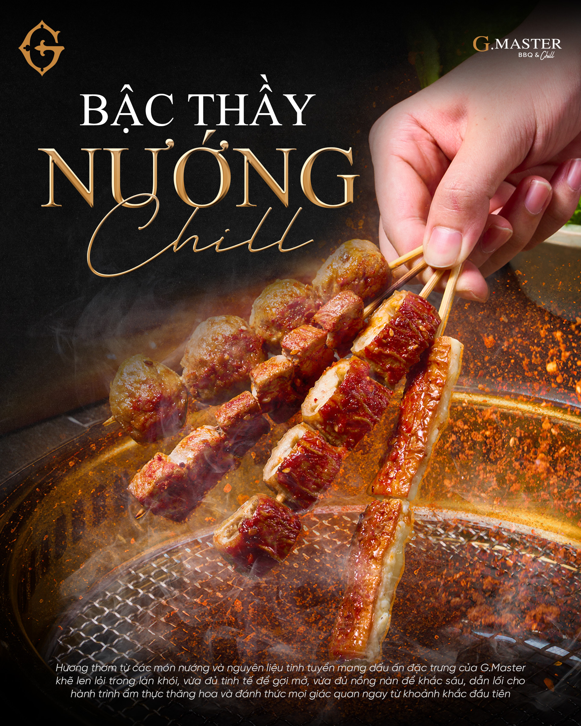 BẬC THẦY NƯỚNG CHILL - ĐÁNH THỨC GIÁC QUAN